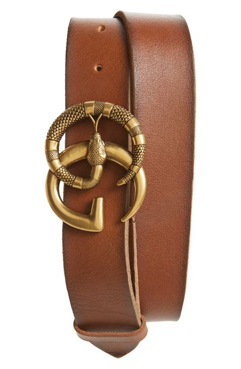 gucci belt brown women's|Gucci belt snake women.